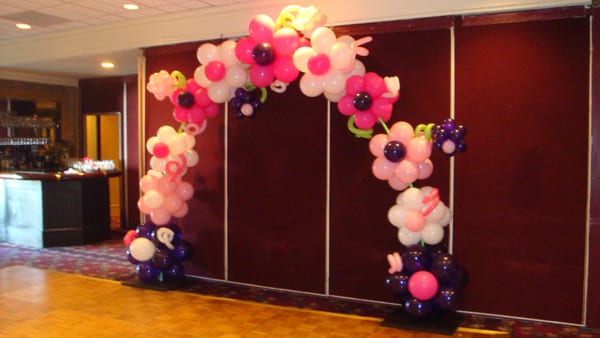 Dekor Balon Bunga dan Gate